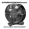 EC Fan AC 115V 230V 60mm 70mm 80mm 92mm 120mm 172mm High Speed Large Air Flow Dual Ball Industrial Chassis Fan with Power Cord