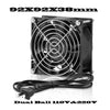 EC Fan AC 115V 230V 60mm 70mm 80mm 92mm 120mm 172mm High Speed Large Air Flow Dual Ball Industrial Chassis Fan with Power Cord
