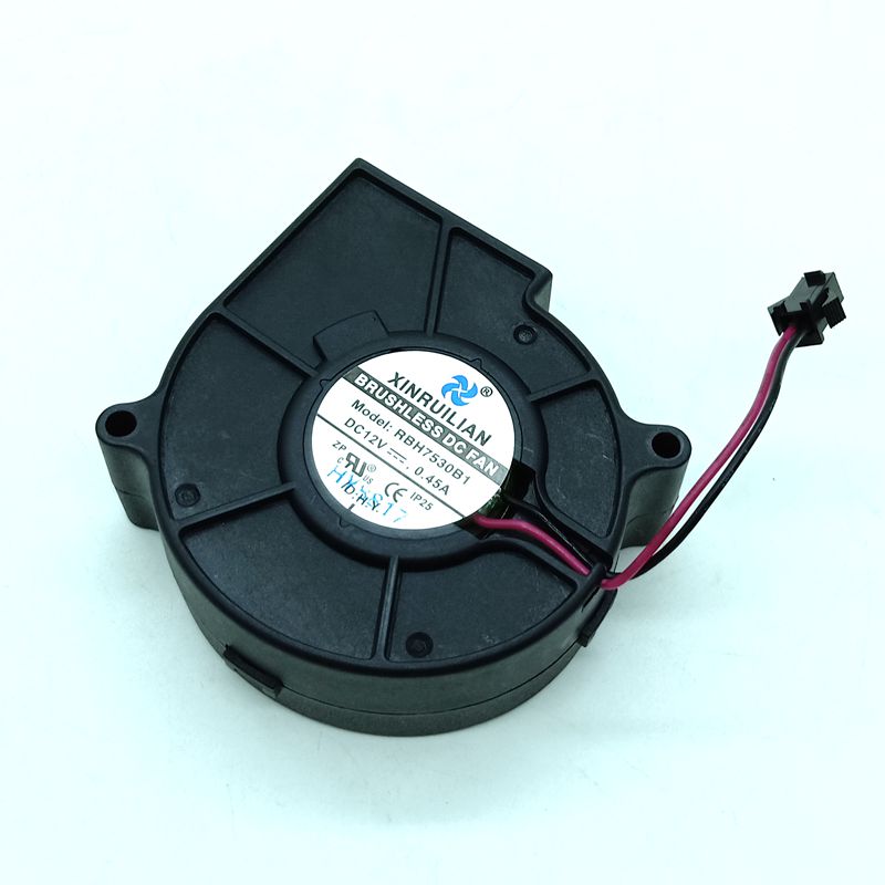 dc blower 7530 12V RBH7530B1 Turbo Blower Large Air Flow Cooling Fan 7CM Video CARD blower