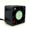 1U cooling fan 4028 12V double ball large air fan dfb402812m 4cm computer case power fan