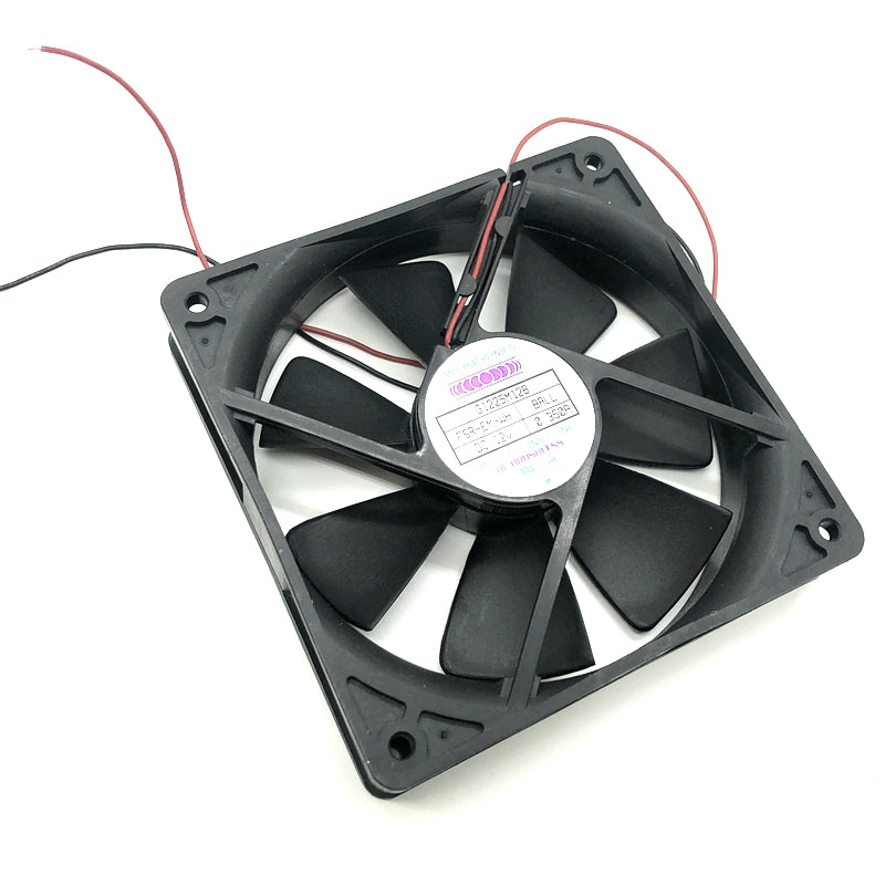 12025 DC 12V 12cm Fan Router Switch Cooling Wind Fan 12CM G1225M12B 0.35A Quiet Cooling Fan