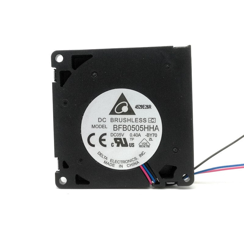 50mm Blower 3D Printer    DELTA BFB0505HHA DC 5V 0.40A 5CM 50x10MM 3Lines Blower Cooling Fan