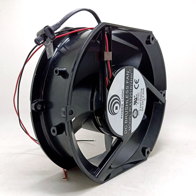 17251 24V 2.80A Double Ball Fan PLA17251B24HH Industrial Inverter Fan