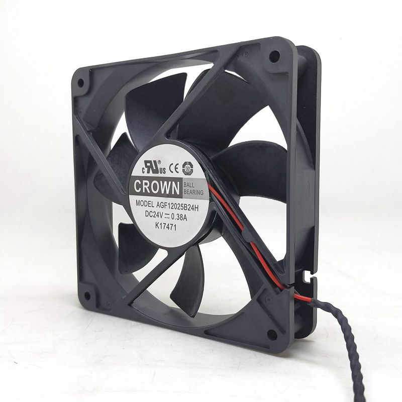 12025 DC 24V Converter Cooling Fan 12CM AGF12025B24H Large Air Volume cooler
