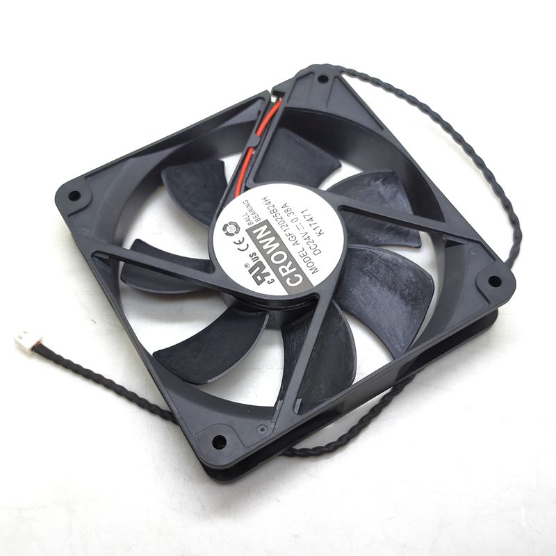 12025 DC 24V Converter Cooling Fan 12CM AGF12025B24H Large Air Volume cooler