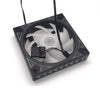 12cm LED Fan Rainbow Iridescence 120mm Fan 3pin+molex 4D 12V  Pc Computer Set Up Gaming Radiator Cooling Fan + SCREW