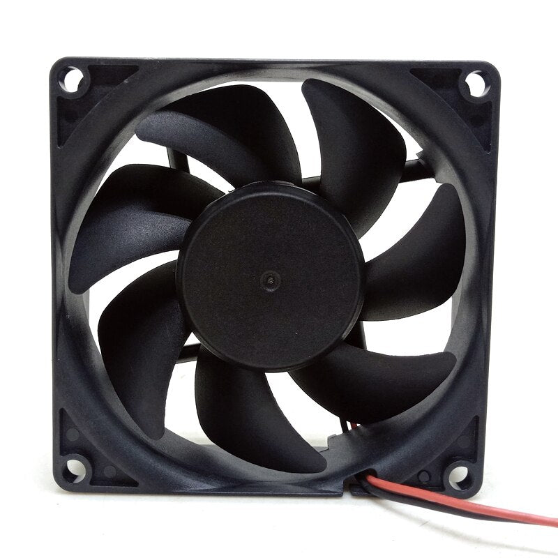 2pcs  Sunon EE80251B3-000C-A99 8cm 8025 12V 1.1W Dual Ball Bearing Silent Quiet Fan 80mm Mute Air Volume Computer Cooling Fan