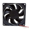 2pcs  Sunon EE80251B3-000C-A99 8cm 8025 12V 1.1W Dual Ball Bearing Silent Quiet Fan 80mm Mute Air Volume Computer Cooling Fan