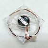 A8025-18CB-5BN-L1 8025 80mm Led Fan 12V Transparent Blue Light Speed Measurement Mute Fan 8cm Computer CPU Chassis Power Fan