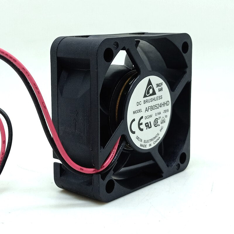 AFB0524HHD  Delta 50mm 5020 dual ball DC 24V 0.14A IPC inverter cooling fan