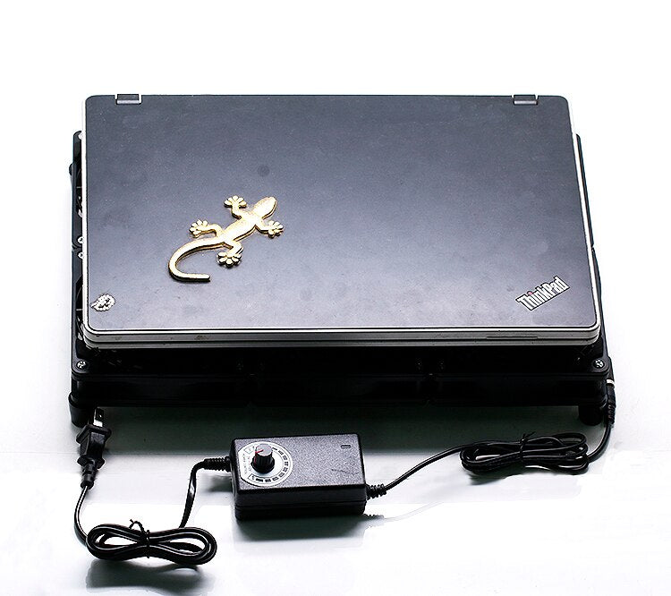 2500 RPM large air volume adjustable speed DIY laptop notebook cooler 14inch 15.6inch