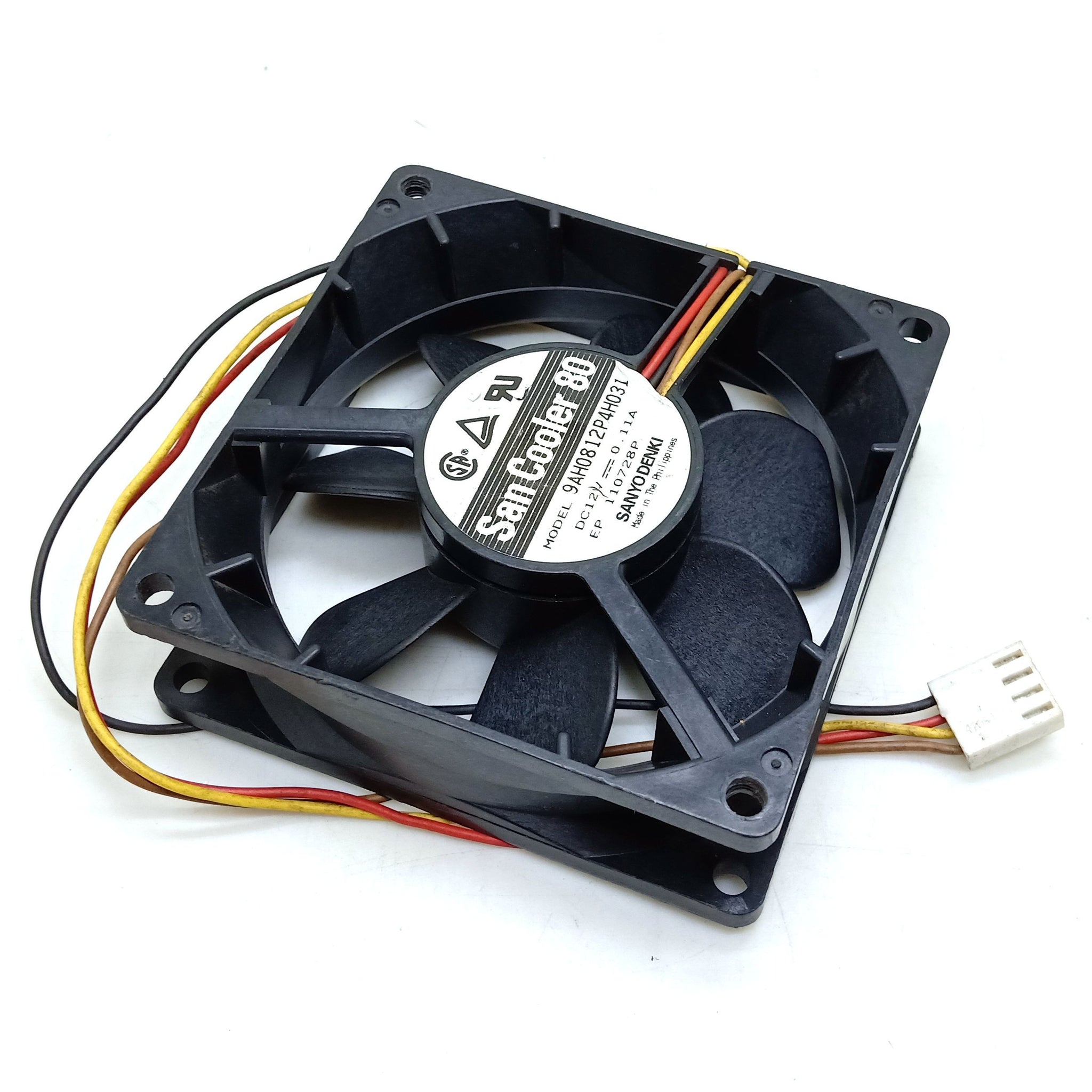 9AH0812P4H031  8025 ultra silent fan 12V PWM dual ball cooling fan 8CM