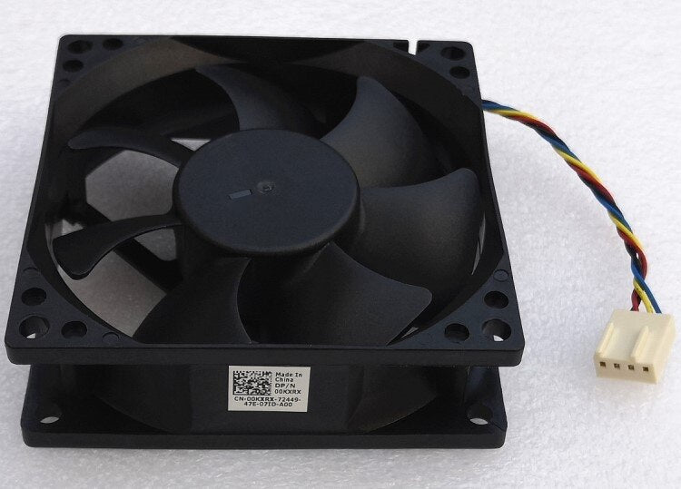 AVC 8025 8cm Fan Hydraulic 4-wire Speed Regulation Ds08025r12u P197 12V 0.70a  Dell P/N 0KXRX : A00