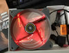 AXE140  HBT 14025 14cm led Fan 4-Wire PWM fan Speed Adjustable Chassis Cooling LED for pc set up