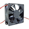 8025 fan 3110KL-04W-B10  12V two wire mute double ball cooling fan 8cm