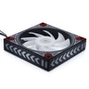 rainbow 120mm fan 3pin + molex 4D LED fan computer cooling 12V mute CPU radiator game fan