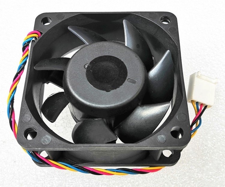 10pcs   Delta 6025 6cm Fan 4-wire Double Ball Speed Regulation Qfr0612dh 12V 1.10a Pwm Cooling Fan