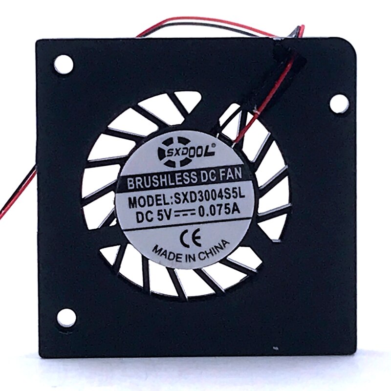 micro blower 30mm DC 3.3V 5V 0.06A 8500RPM 3004 4mm side blower For Projector POS cooling fan
