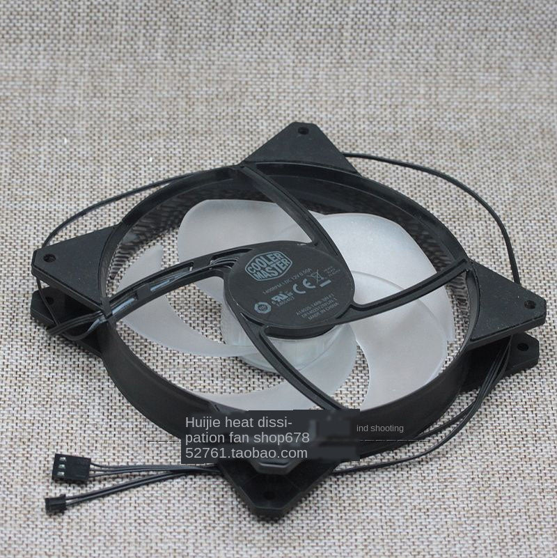 140mm Pc Cooling Fan 14cm A14025-14RB-3JN-F1 DC 12V 0.5A 14CM 14cm Red Cooling Fan Led Light