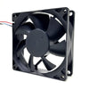 RDH8025B2 80mm fan 8025 24V printer fan 8cm dual ball PWM temperature control fan