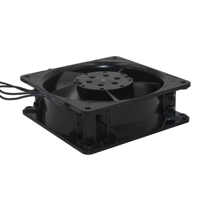 4656ZWU 4656 ZWU AC 230V 0.12A 19W 18W 120x120x38mm Server Cooling Fan IP65 metal