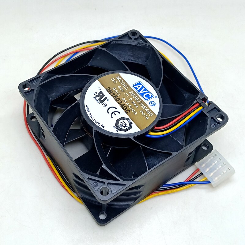 2B09238B48S AVC 9238 48V dual Ball Inverter Fan 9cm High Speed and Large Volume PWM Fan