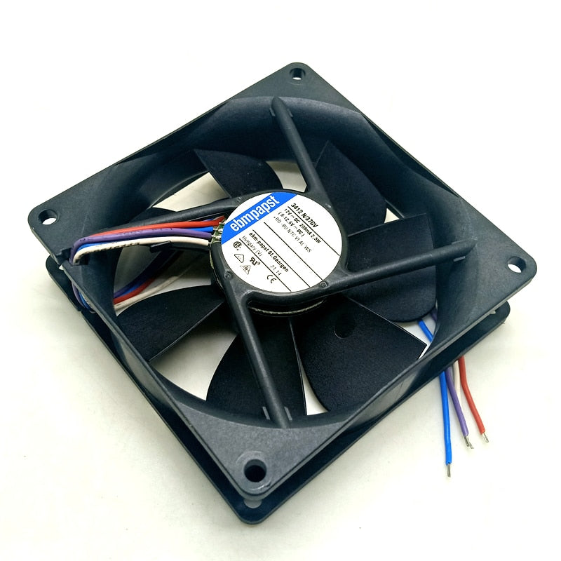 3412 N/37GV 3412N/37GV 9025 12V double-ball silent fan 9cm 9225 PWM