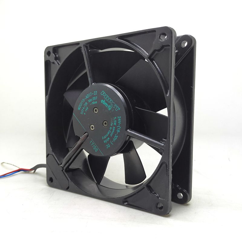 W2G115-AD17-22 EBM Papst 12738 24V All-Metal High Temperature cooling Fan 17CM