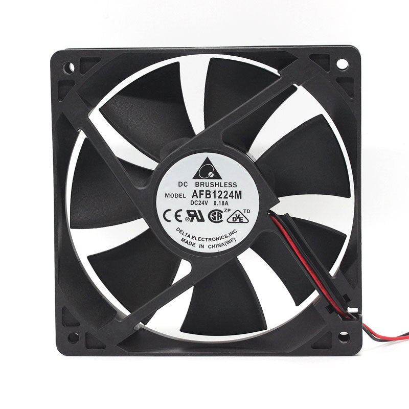 Delta AFB1224M 12025 120mm 12cm DC 24V 0.18A 12CM/cm Converter Cooling Fan