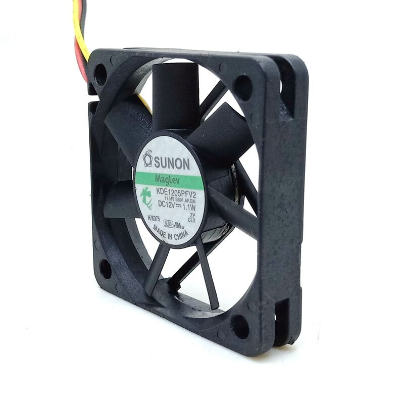 5010 Sunon kde1205pfv2 12V 1.1W magnetic suspension switch cooling fan 50mm