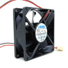8025 fan 3110KL-04W-B10  12V two wire mute double ball cooling fan 8cm