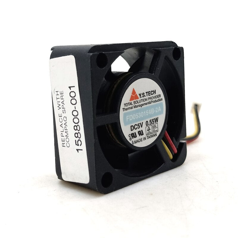 30mm Fan DC 5V FD0530154B-2A 3015 3cm 30mm 30X30X15mm Fan 5V 0.55W Mini Small Micro Fan Notebook Cooling Fan