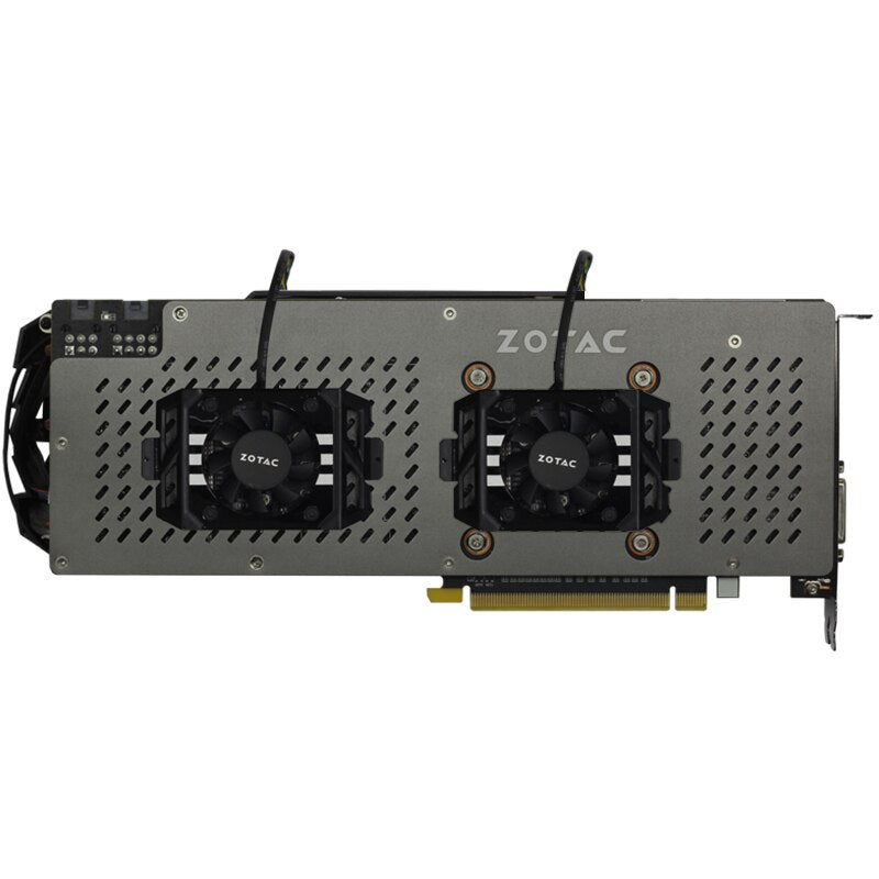 2pcs Graphics Card Cooling Fan    GA41S2L DC12V  ZOTAC GTX1060 1070TI 1080 TI PLUS OC Video Card Backplane Fan