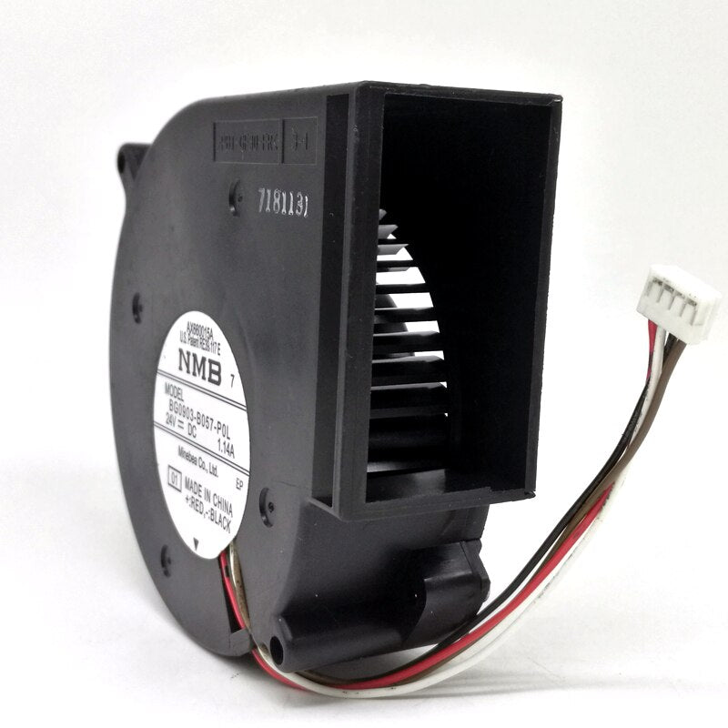 BG0903-B057-P0L NMB 9733 24V dual Ball Centrifugal Turbine Fan PWM Temperature Controlled Blower