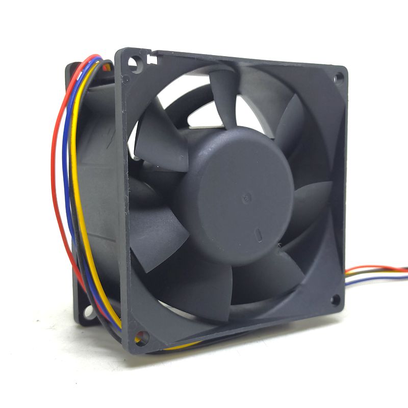 8038 12V 4-Wire PWM Temperature Control CPU Large Air Volume Fan DA08038B12H 8CM Server 0.85A