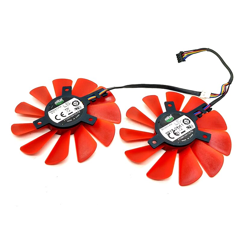 85MM FDC10H12S9-C FY09010H12LPB Cooler Fan Replace  HIS XFX RX 570 RS R9 285 390X RX580 Graphics Video Card Cooling DIY