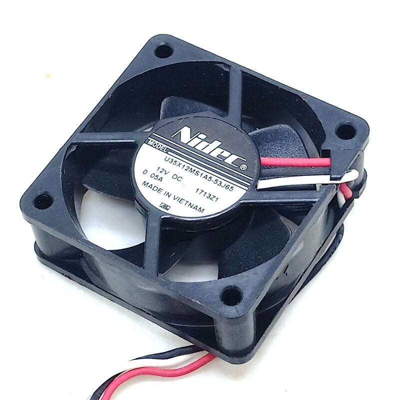 100pcs 35mm Fan   Nidec 3510 Fan u35x12ms1a5-53j65 DC 12V 3.5cm 35X35X10mm Set Top Box Router Fan