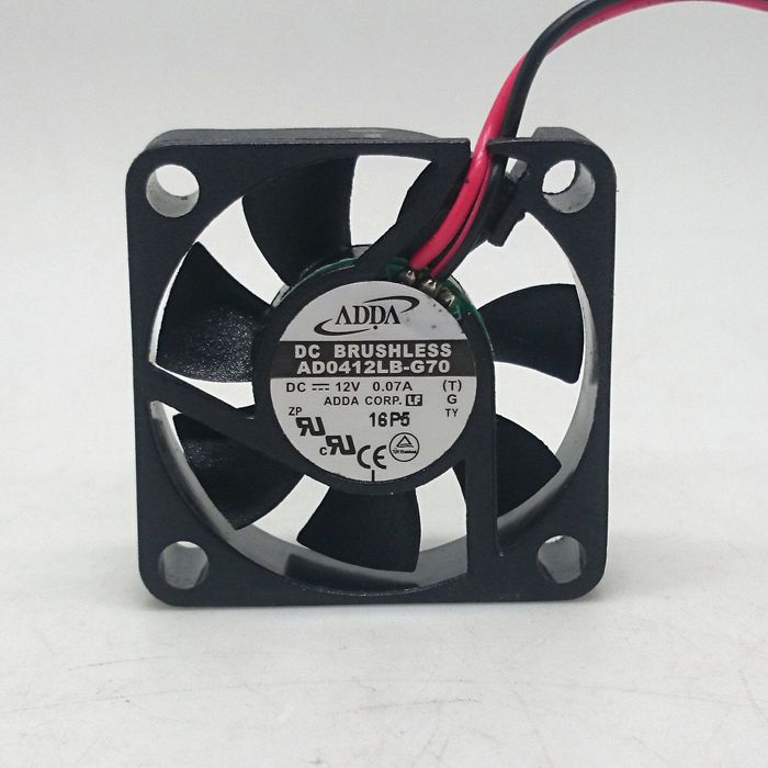 2pcs   ADDA ad0412lb-g70 12V 0.07a 4cm 4010 Double Ball Super Mute Cooling Fan