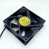 80mm cooling fan 8cm  8025 12V double ball mute fan d80bm-12 atomizer speaker power amplifier cooling fan