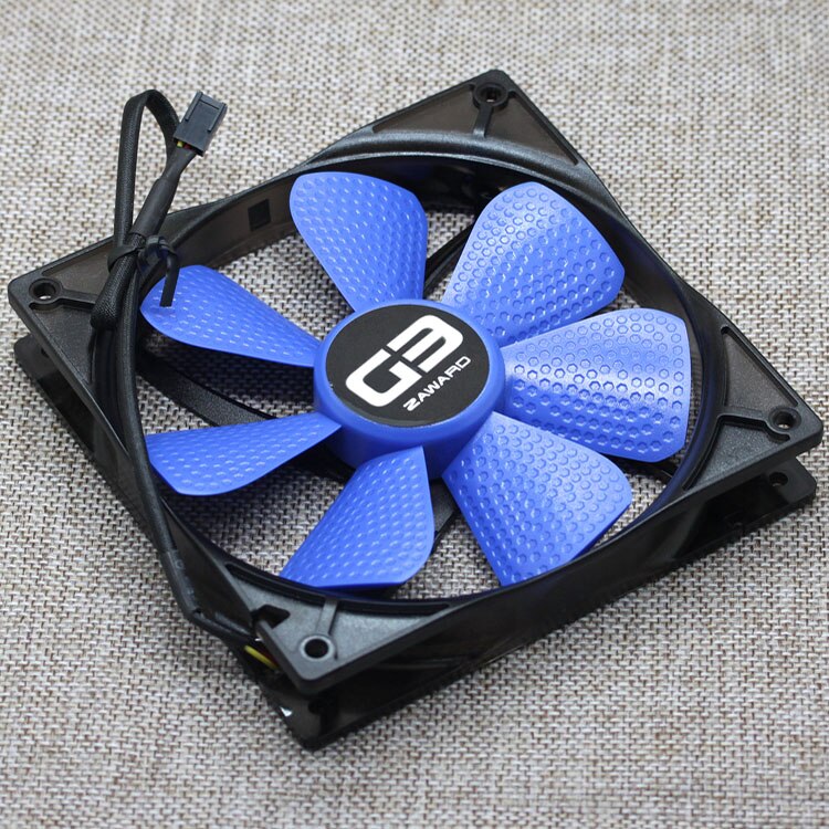 140mm Cooling Fan 14cm Fan Computer Cooling Fan 140mm  zg3-140c 14cm 12V 0.1A 14025 3-wire  Chassis Silent Quiet Cooling Fan
