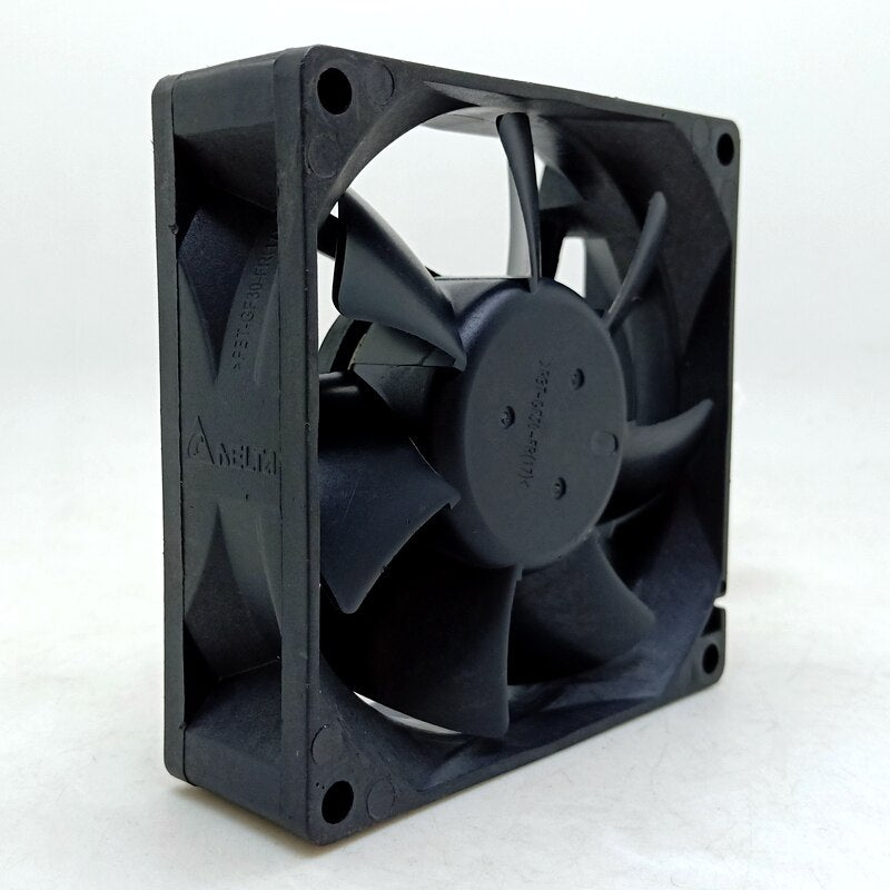 80mm cooling fan   Delta 8cm 8025 12V double ball fan afc0812d-a computer server CPU case power fan