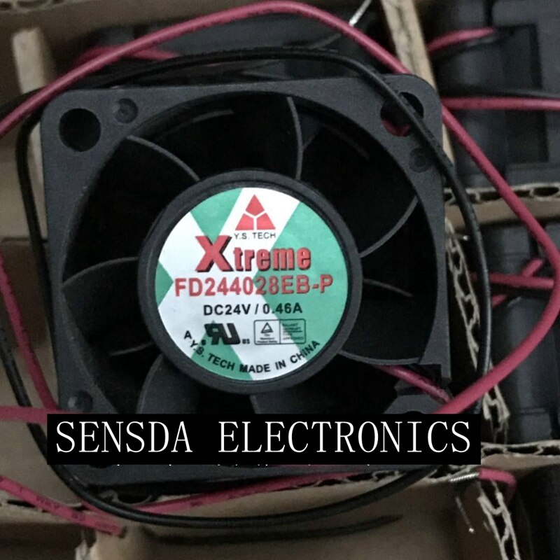 y.s.tech 4028 24V 0.46a FD244028EB-P 40*40*28mm axial strong powerful cooling fan
