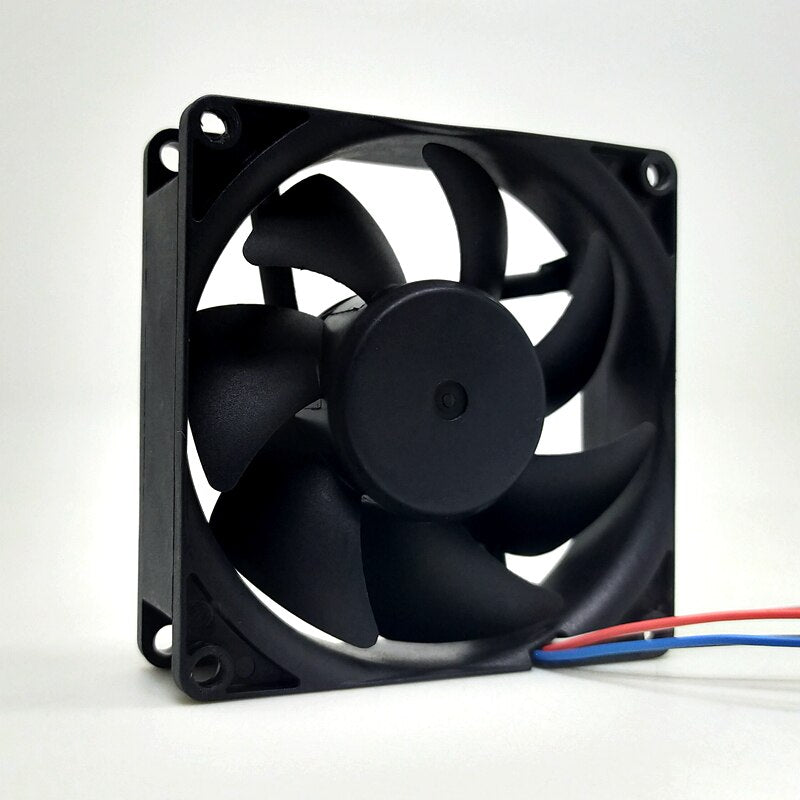 Sunon EF80252B1-E01C-Q99 80mm 8025 DC 24V PWM dual ball mute 8cm fan