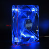 140mm LED Cooling Fan Computer Fan a14025-10cb-3bn-f1 14cm 12V 0.14a 1000RPM Silence Quiet LED Luminous Cooling Fan
