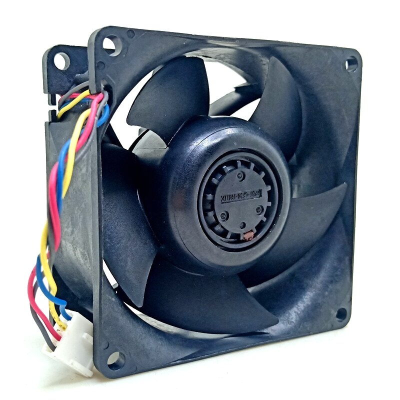 1pcs   Nidec 8038 Fan 12V 8cm v80e12bs2a5-57 High Speed Violence Cooling Fan