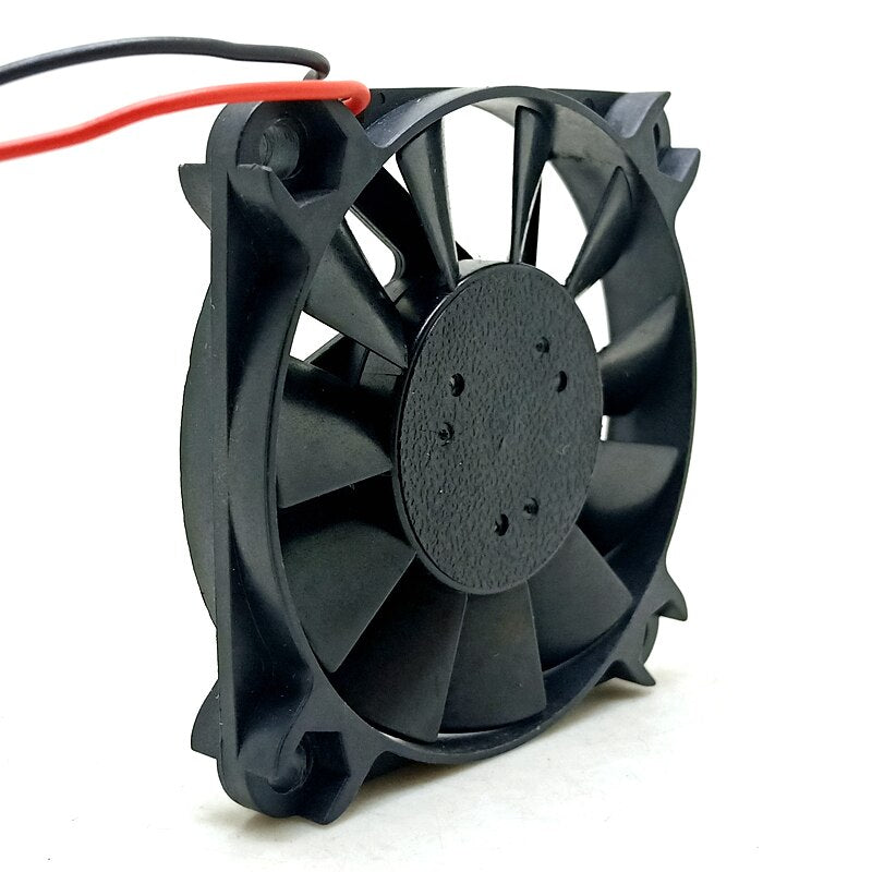 10pcs  Icfan 0610-24v  6010 24V 0.08A Dual Ball Ultra Thin Mute Fan 6cm Frequency Converter Cooling Fan