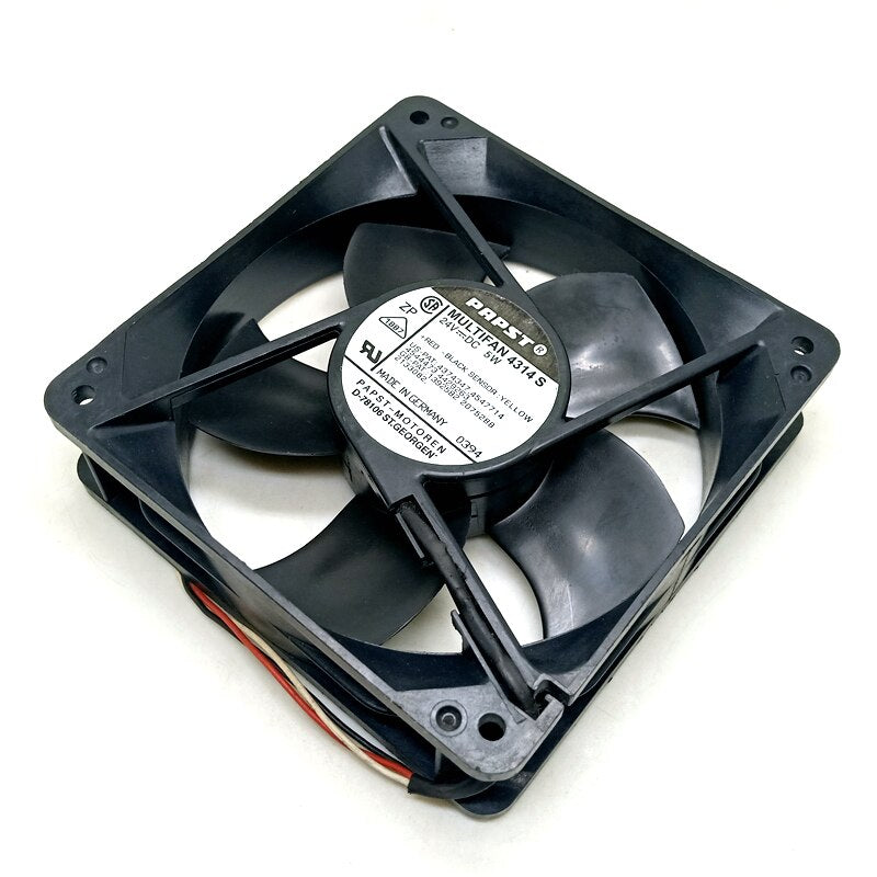 Papst 12032 24V Ball Industrial Inverter Fan 4314S 4314 S 12cm Speed Measurement Mute Fan