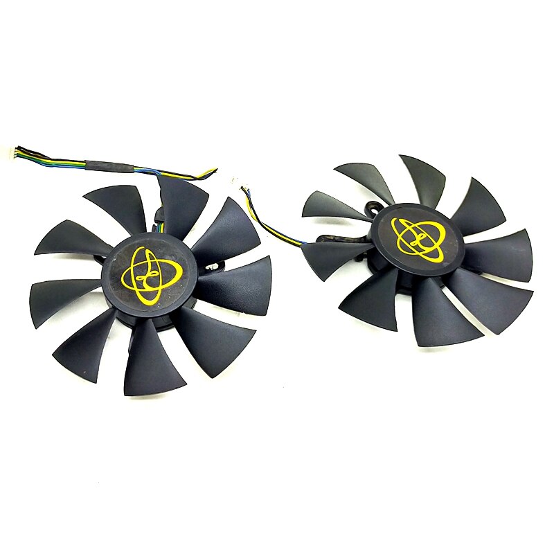 Zotac GTX1070 MINI Graphics Card Cooling Fan 2pcs/Lot GA91S2H GFY09010E12SPA 42*42*42mm 4Pin 86mm VGA Fan
