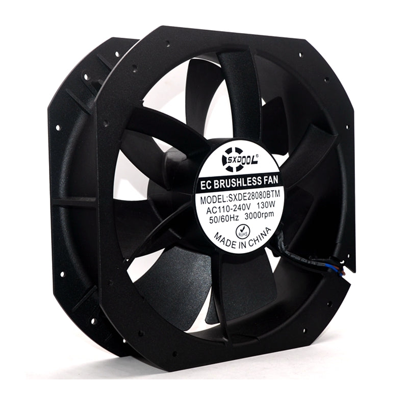 charging points EV charging station Axial Fan 280mm AC 115V 230V Cooling Ventilation Exhaust