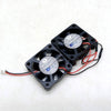 2pcs/pair Dual Fan  3cm 3010 DC 5V Ball Mute Fan CHA3005CS TV Set Top Box Router UAV Mini Cooling Fan